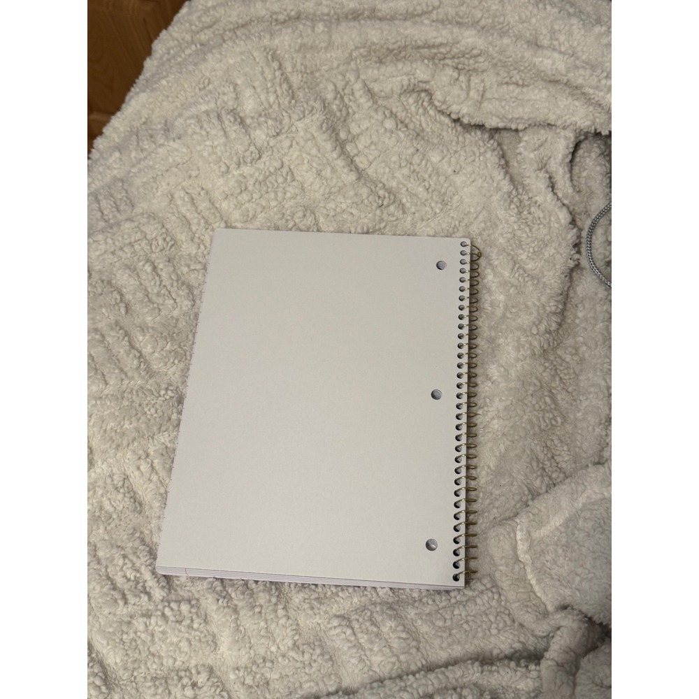 Title: LoveShackFancy x Yoobi Happy Thoughts Floral Spiral Notebook Hibiscus NWT - Picture 9 of 10